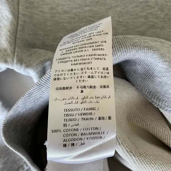 McQ Alexander McQueen Grey hands Classic Pullover - Picture 7 of 8